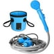 thumbnail image 1 of Ducha portátil para acampar Cubo 12V Ducha de coche al aire libre Bomba de ducha eléctrica universal (con) azul, 1 of 3