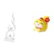 thumbnail image 5 of Figura De Llama Y Serpiente De Resina Moderna, Escultura Abstracta De Fuego, Adorno Decorativo De Mesa, Regalo único Para Oficina, Patio, Estantería, Centro De Mesa., 5 of 8