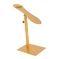thumbnail image 4 of DOLITY Shoe Display Stand Adjustable Shoe Riser Stable Base Men Leather Shoe Shelf High Gold, 4 of 9