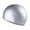 Silver, variant on erfcxs Swimming Cap Breathable Comfortable PU Coated Swimming Cap Swimming Products Male And Female Adults Oversized Swimming Cap