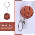 thumbnail image 4 of BRIGHTFUFU 2 mini llaveros de baloncesto, colgantes creativos de baloncesto, decoración colgante., 4 of 7