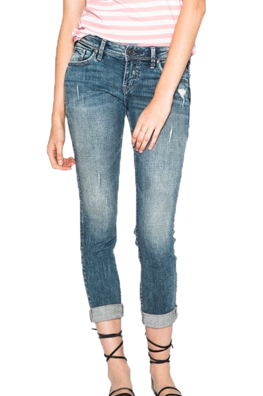 Silver Jeans Junior's Sam Cuffed 