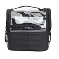 thumbnail image 3 of Bolsa de almacenamiento para herramientas de afeitado, gran capacidad, multifuncional, elegante, portátil, para peluquería y hogar, 3 of 15