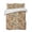 Tan Light Beige Burnt Orange, variant on Quilts Twin XL Size, Fall Leaves Soft Comforter Bedding Set for Bed, Farmhouse Beige Botanical Leaf Autumn Lightweight Quilted Bedspread with Pillow Cover(2 Pieces) for All Season, 68x98 Inch