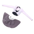 thumbnail image 3 of Figura de acción femenina a escala 1/6, ropa moderna, duradera, fácil de usar, falda superior, deportiva. Rosa, 3 of 9
