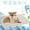 White, variant on Summer Cooling Mat & Sleeping Pad- Water Absorption Top, Materials Safe, Easy Carry, EZ Clean. Keep Cooling for Pets.(16.68x15.74 in)