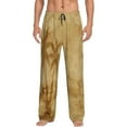 thumbnail image 1 of Kdxio Retro Palm Tree Print Mens Pajama Pants Set Sleep & Lounge Pants, PJ Bottoms with Pockets and Button Fly-X-Large, 1 of 6