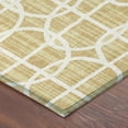 thumbnail image 3 of Addison Rugs Chantille Indoor/Outdoor Transitional Geometric Gold Machine Washable Rectangle Rug, 10' x 14', 3 of 8