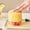 Yellow, variant on Mini Ice Cube Trays, Ice Cube Trays for Freezer, Silicone Ice Maker, Press-Type Ice Cube Maker, Space-Saving Small Ice Bucket, Mini Simple Ice-Making, Ice Maker Easy Demolding, 3×2.9 in,Green