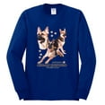 thumbnail image 2 of If It's Not a German Shepherd It's Just a Dog Gift | Mens Dog Lover Long Sleeve T-Shirt, Royal, Medium, 2 of 3