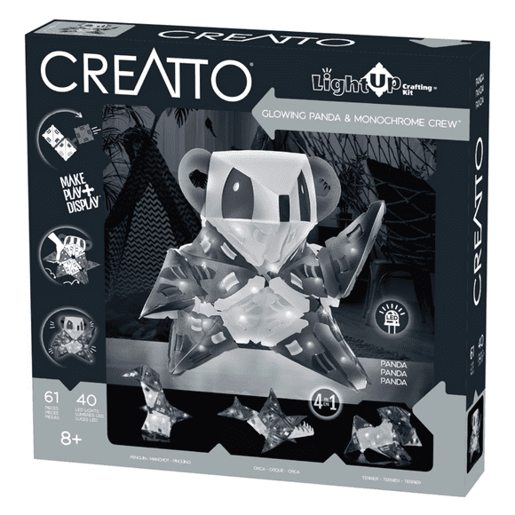 Creatto: Glowing Panda & Monochrome