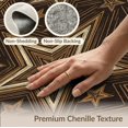 thumbnail image 6 of ODIKA Border Southwestern Aztec Motif Frame Spotted Cabin Distressed Refined Foldable Easy Care for Queen Size Bedroom, Under Bed, Master Suite, 6 of 7