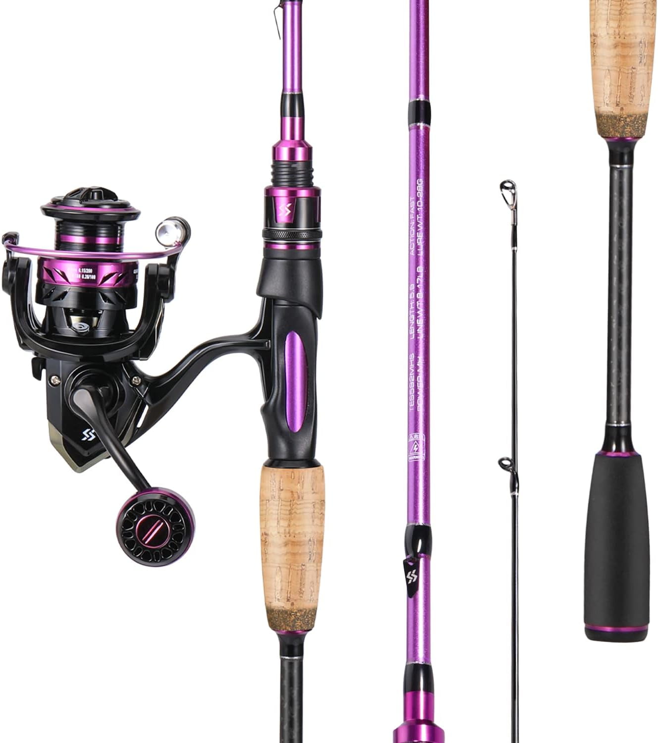 13 Fishing SYNC X Spin Combo 66M (2500 Reel) - Walmart.com