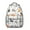 Grey-55, variant on Cute Cat Print School Backpack – Funny Pet Lovers Pattern with Cartoon Paw and Cat Lover Gift Design