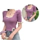 thumbnail image 3 of Blusa De Punto Camisa,Blusa De Punto Entallada Blusa De Punto Entallada Blusa De Punto Jersey Delgado Diseño Revolucionario, 3 of 8