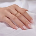 thumbnail image 1 of Press On Nails BtartBox White Short Soft Gel con forma de almendra, 1 of 8