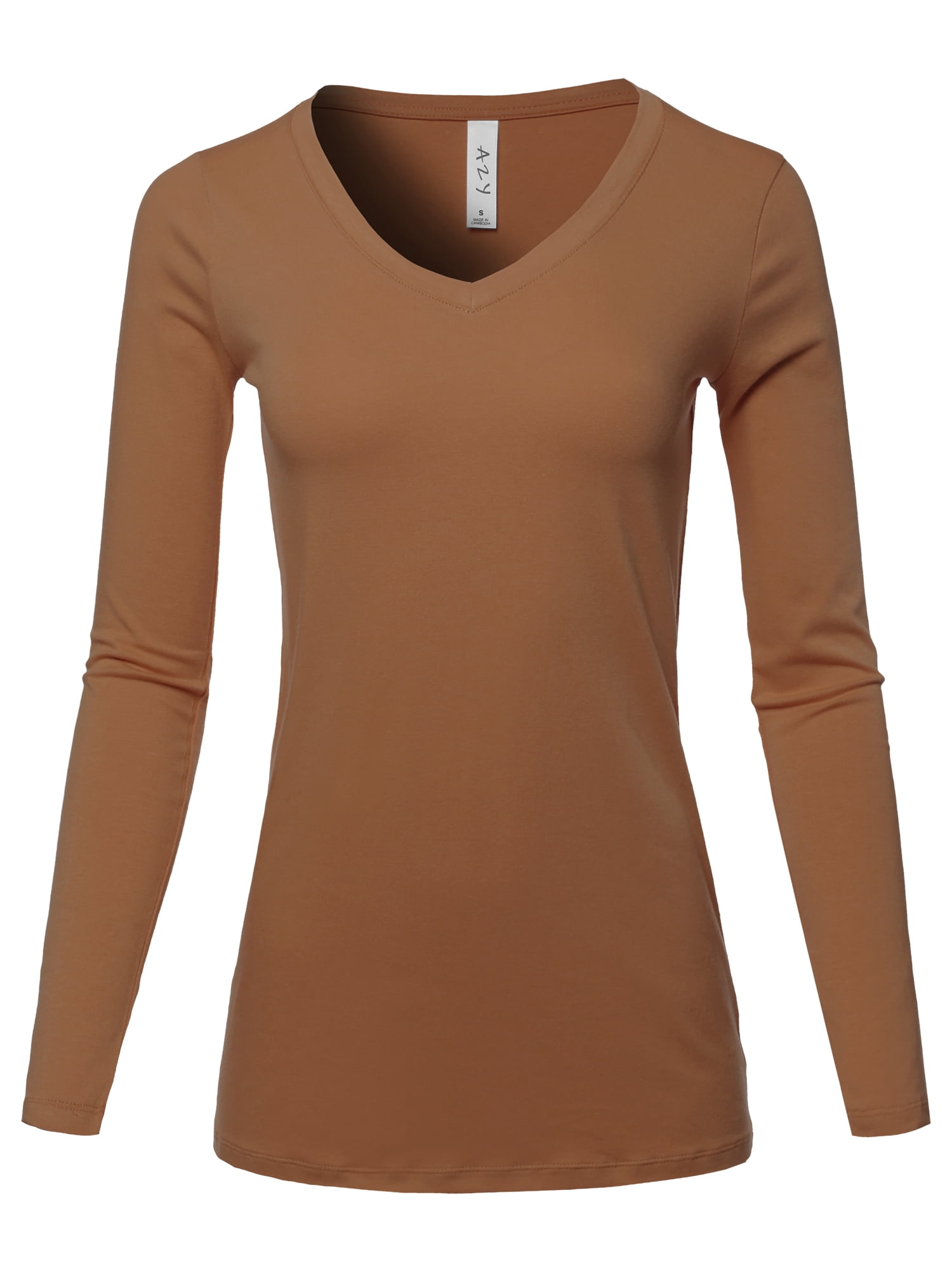 brown long sleeve t shirt dress