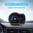 thumbnail image 3 of Pantalla Frontal Obd Ap-6+ Gps Sistemas Duales Pantalla Hud Para Automóvil Pantalla De Indicador Portátil Pantalla Inteligente De Advertencia De Exceso De Velocidad Yuarrent VI006319-00, 3 of 7