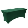thumbnail image 1 of [6 pies] Funda para mesa de patio elástica rectangular, ajustada, lavable y resistente a las arrugas para eventos, bodas, banquetes y fiestas, 1 of 5