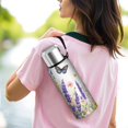 thumbnail image 6 of 20 Oz Butterfly and Flower Coffee Tumbler Double Wall Insulated Stainless Steel Water Bottle | Metal Reusable Thermoses Flask with Cup Cap | Leak & Sweat Proof with Anti-Dust Lid, 6 of 7