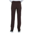thumbnail image 5 of Dickies EDS Essentials Medical Scrubs Pant for Women Natural Rise Tapered Leg Pull-On DK005, M, Espresso, 5 of 8
