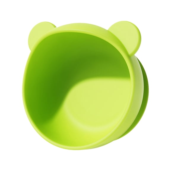 Gnwei Stainless Steel Baby Bowls - 1 Pack 2-in-1 Toddlers Bowl with Removable Silicone Suction Base, Anti-Scald Kids Bowl and Snack Container for Baby Food Feeding - Safe