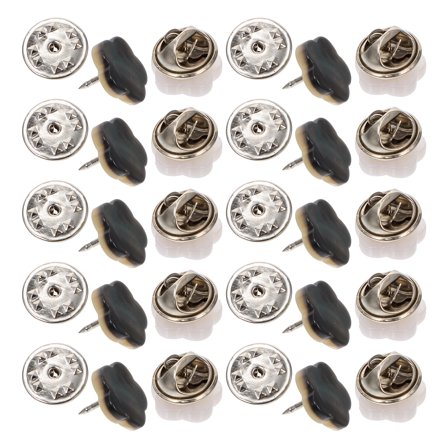 STRANDCHIC Shirt Buttons White Stainless Steel 20Pcs 0.5X0.5in