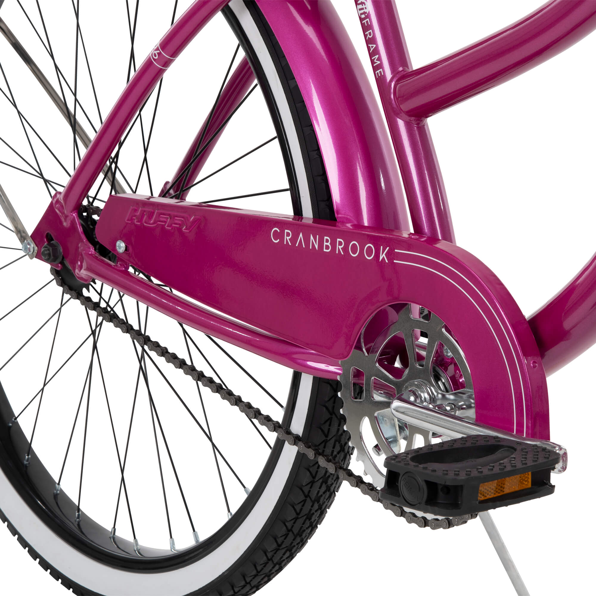 Huffy 26" Cranbrook Women's Beach Cruiser Bike, Pink - image 4 of 9
