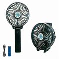 thumbnail image 1 of Mini Hand-held Fan Portable Folding Desk Fan Cooler Cooling Usb Rechargeable Fan, 1 of 2