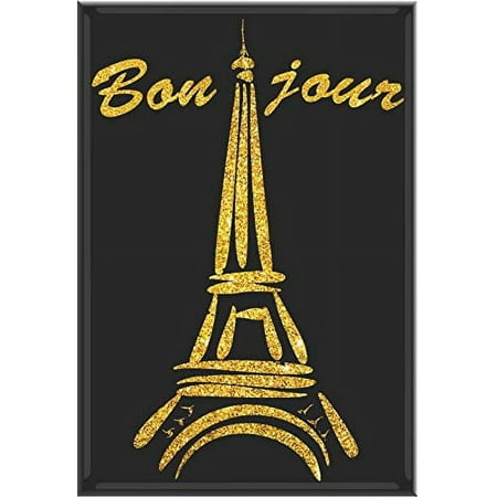 

Eiffel Tower Gold Magnet 2x3 Inches