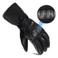 thumbnail image 6 of Sun Will Men's Motorcycle Gloves, 2200 mAh Rechargeable Heated Gloves, Waterproof, Touch Screen, Black XS-3XL, 6 of 12