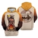 thumbnail image 3 of Sudadera con capucha con estampado 3D de animales para hombre, sudadera con estampado de oso y orangután, abrigo con capucha de calle para niños, jerseys de manga larga de gran tamaño, 3 of 4