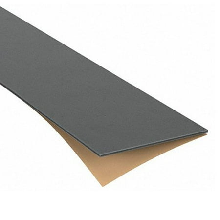 

3/8 Thick Gray Extreme-Temperature Food Service Silicone Foam Strips with Adhesive Back 1 Width x 6 Ft.