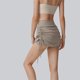 thumbnail image 4 of Faldas Deportivas para Mujeres con Pantalones Cortos Cordón de Cintura Alta Pantalones de Capa Base Pantalones Cortos de Yoga, 4 of 5