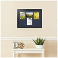 thumbnail image 2 of ArtToFrames Collage Photo Picture Frame with 4 - 5x7" Openings, Framed in Black with Deep Blue and Black Mats (CDM-3926-151), 2 of 8