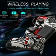thumbnail image 5 of Wireless Controller for PS4, Remote Control Compatible with Playstation 4/PS4 Slim/PS4 Pro/Windows PC, Skull, 5 of 7