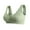 Green, variant on Women's Pocket Bra Front buckle Post-Surgery Sleep Bra Wirefree Everyday Bra