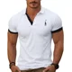 thumbnail image 4 of Playera Tipo Polo Moda Slim Fit Strech Fresca Casual Jir Am7, 4 of 8