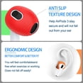 thumbnail image 4 of (5 Pairs) for AirPods 3 Ear Tips Covers, Silicone Anti-Slip Ear Covers Accessories Compatible with AirPods 3rd Generation 2021, 4 of 5