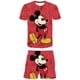 thumbnail image 1 of Verano bebé niños niñas dibujos animados Mickey Mouse camiseta + Pantalones cortos conjunto ropa niños lindo dibujos animados 2 uds niños niñas ropa Sets6T Gao Jinjia LED, 1 of 2