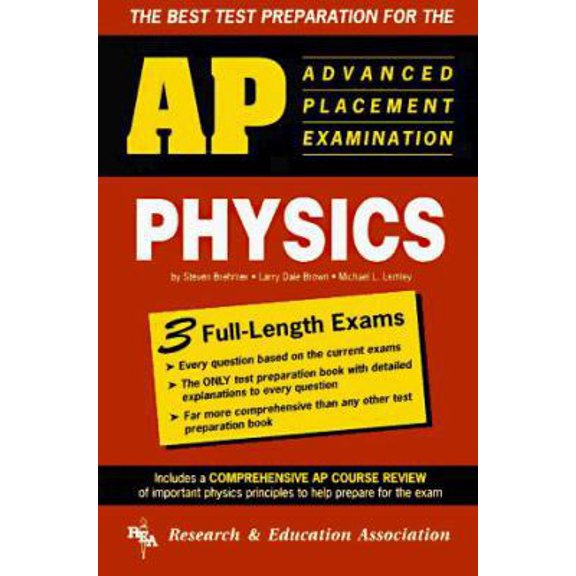 Pre-Owned AP Physics: Advanced Placement Examinations For Both Physics B & C (Paperback) 0878918817 9780878918812