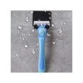 thumbnail image 3 of Wall-mounted Hook For Home Use, Black Plastic, No Drilling Needed, Strong Adhesive, Razor Hook Storage Rack, 3 of 5