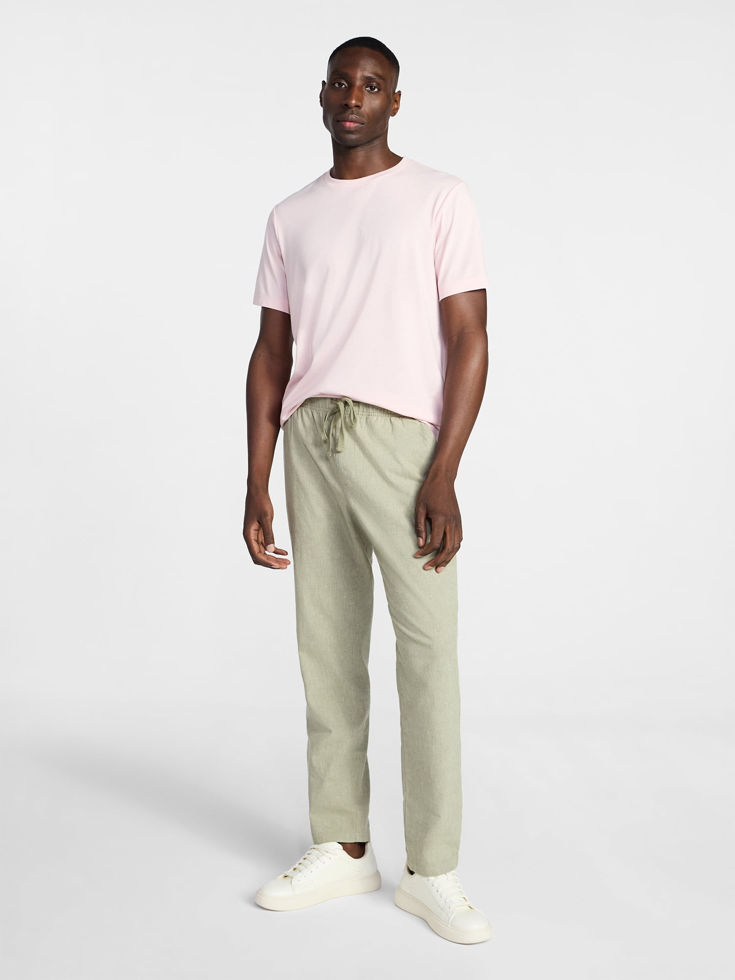 George Men's and Big Men's Classic Fit Crewneck Tee with Short Sleeves, Sizes XS-3XL