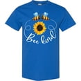 thumbnail image 3 of Inktastic Bee Kind Bees and Sunflower T-Shirt, 3 of 5