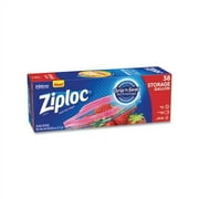 Double Zipper Storage Bags 1 gal, 1.75 mil, 10.56" x 10.75", Clear, 342/Carton