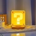 thumbnail image 4 of Super Mario Bros USB Carga LED Signo De Interrogación Luz De Noche Niños Dormitorio Hogar Cubo Lámpara De Mesa, 4 of 4