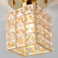 thumbnail image 1 of ziyahi Modern Crystal Ceiling Light Flush for Hallway mount small indoor hall Entryway Aisle, 1 of 9