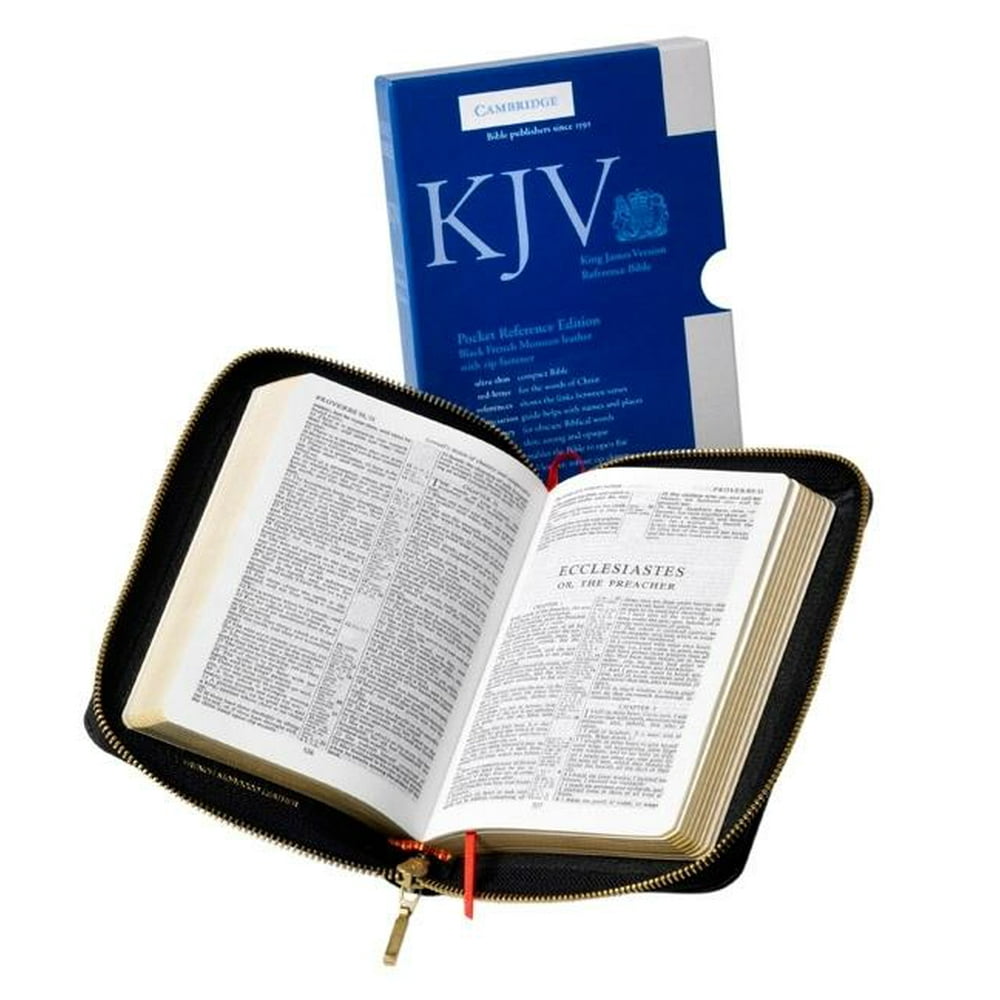 Pocket Reference BibleKJVZipper (Hardcover)