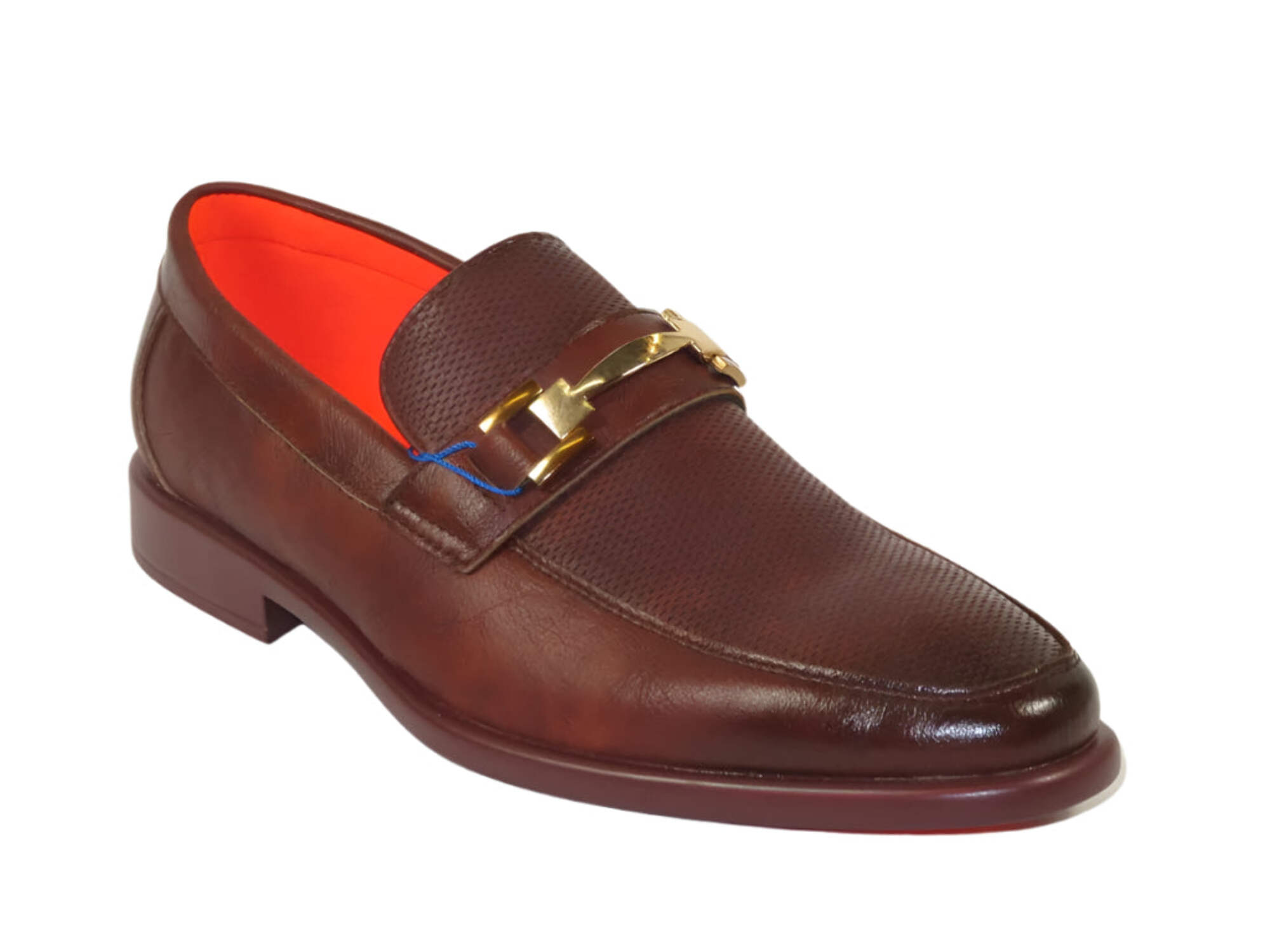 Nunn Bush Bleeker Street Bike Toe Slip On Dress Shoes 9.5 Men\'s New Brown Office Amazon.com | Nunn Bush mens Bleeker Street Slip on With Kore  main image 3