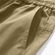 thumbnail image 3 of Pantalones de trabajo para hombre, de color liso, con cordón, cintura elástica y múltiples bolsillos, 3 of 7